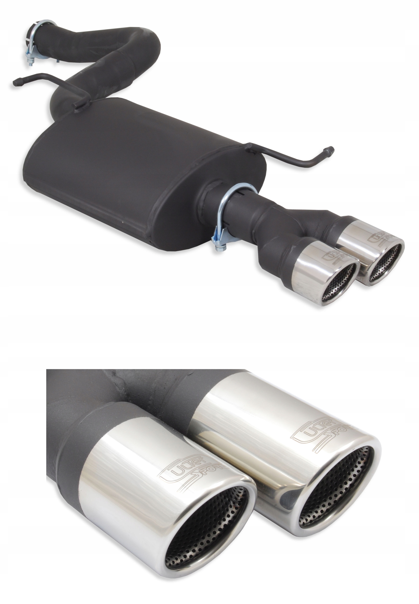 101-206/70RS (1) - Спортивный глушитель AUDI A4 B8 2.0 TDI 100 / 105KW AVANT