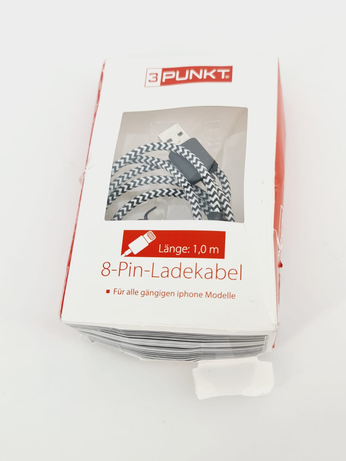 Kabel do ładowarki iPhone USB-A do Lightning 1,0m ! opis !