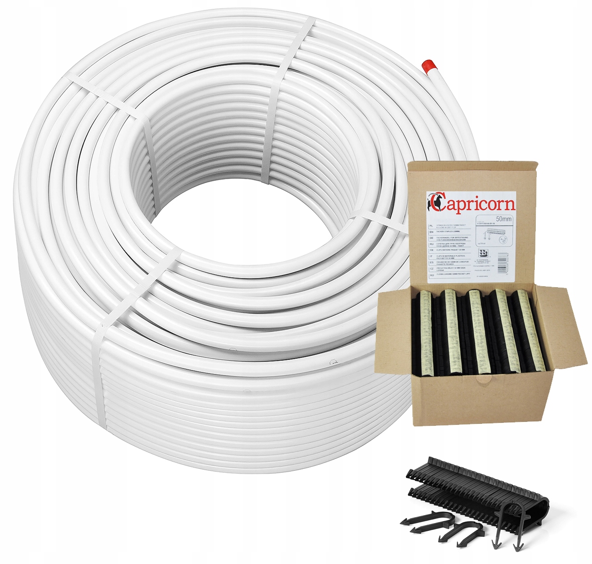 

Rura Pex Pex/al/pe 16x2 200 mb + Spinki Capricorn