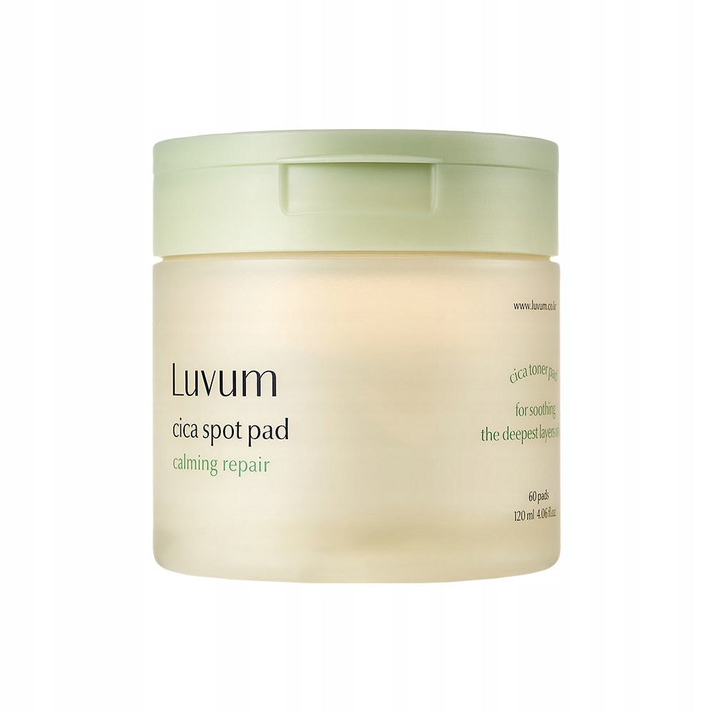 Luvum Calming Repair Cica Spot Pad Zklidňující tonizující vločky 60 ks