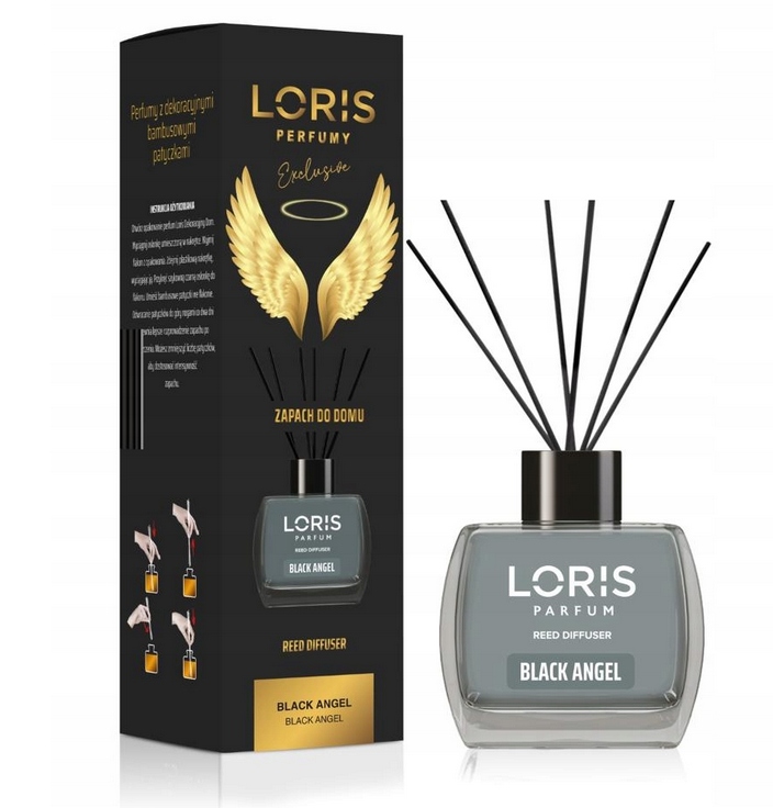 LORIS CZARNY ANIOŁ ZAPACH DO DOMU PATRYCZKI 120 ML