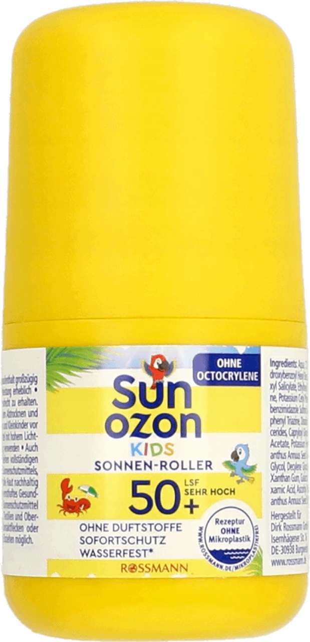 Sunozon Kids Sonnen Roller Krem Przeciwsłoneczny W Kulce 50ml SPF50+