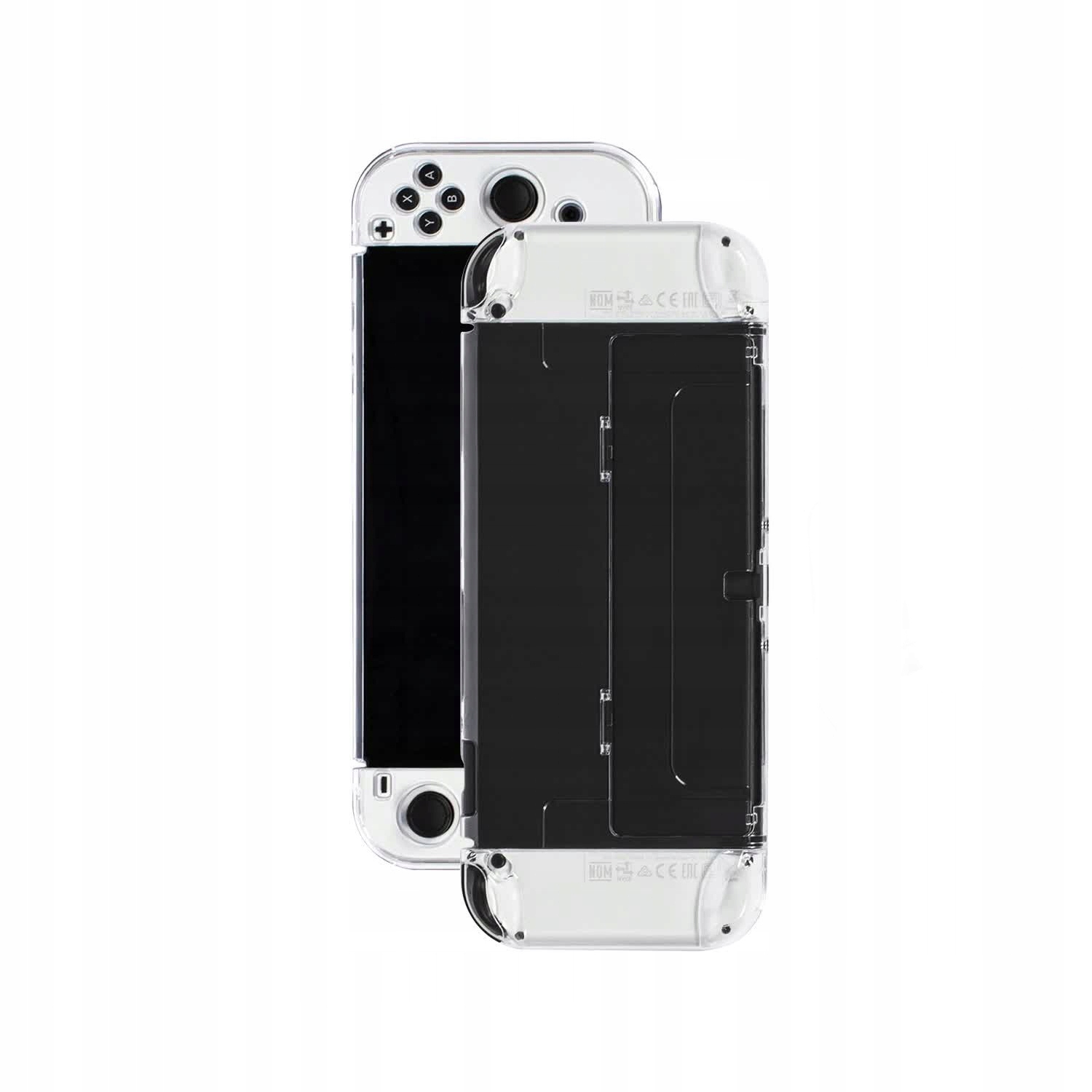 IRIS Crystal case etui na Switch OLED i joy-cony do doku przeźroczysty