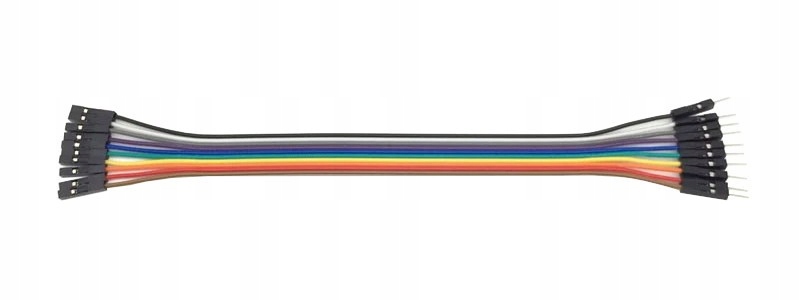 090 Kable połączeniowe męsko-żeńskie 20cm 10szt Producent Inna