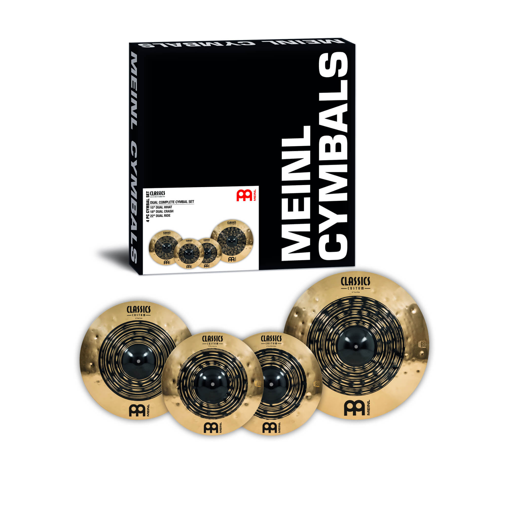 Meinl Classics Custom Dual Complete Cymbal Set sada talířů