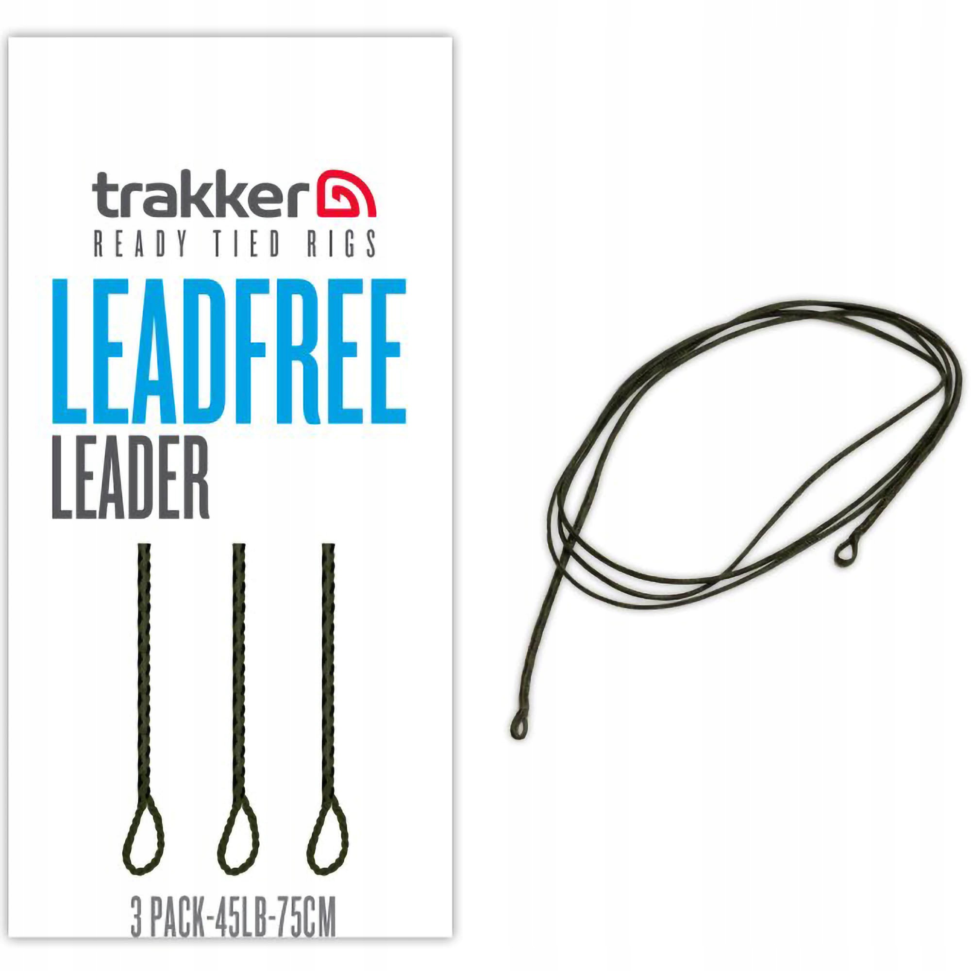 Leader Trakker Leadfree Leader 3 Pack 75cm