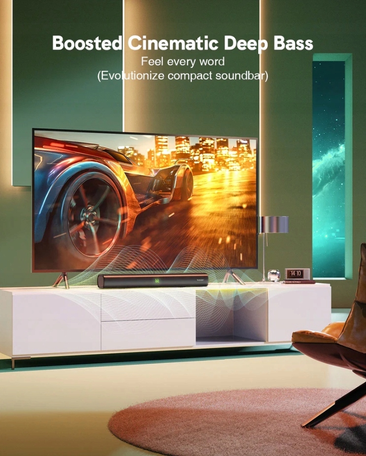 Soundbar ULTIMEA Tapio I Pro 2.0 130W HDMI USB AUX Marka Ultimea