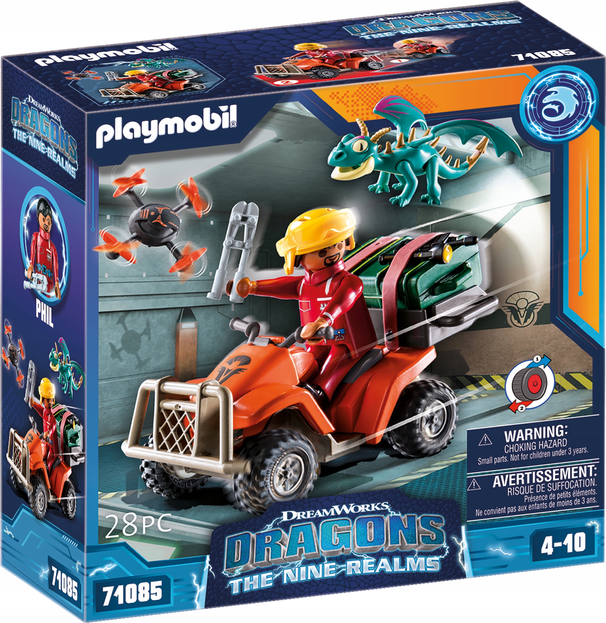 

Playmobil 71085 Dragons Nine Realms Icaris Quad