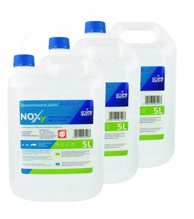

Płyn AdBlue NOXy Płyn katalityczny Ad Blue 3x5L