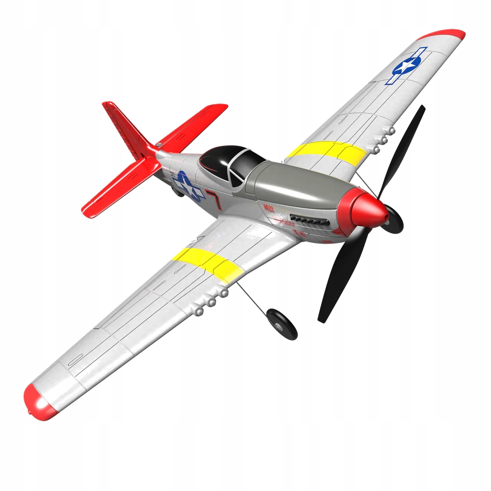 Samolot RC Eachine Mini Mustang P-51D V2 z Gyro - Model 761-5 EPP 400mm, Fu Kod producenta 7446552