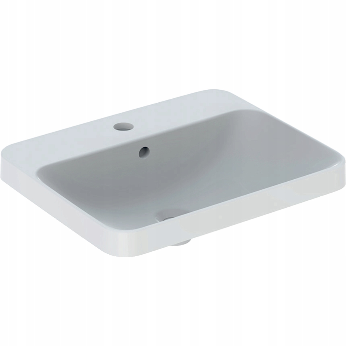 Geberit Umywalka Variform Wpuszczana W Blat 55X45 Z Przelewem