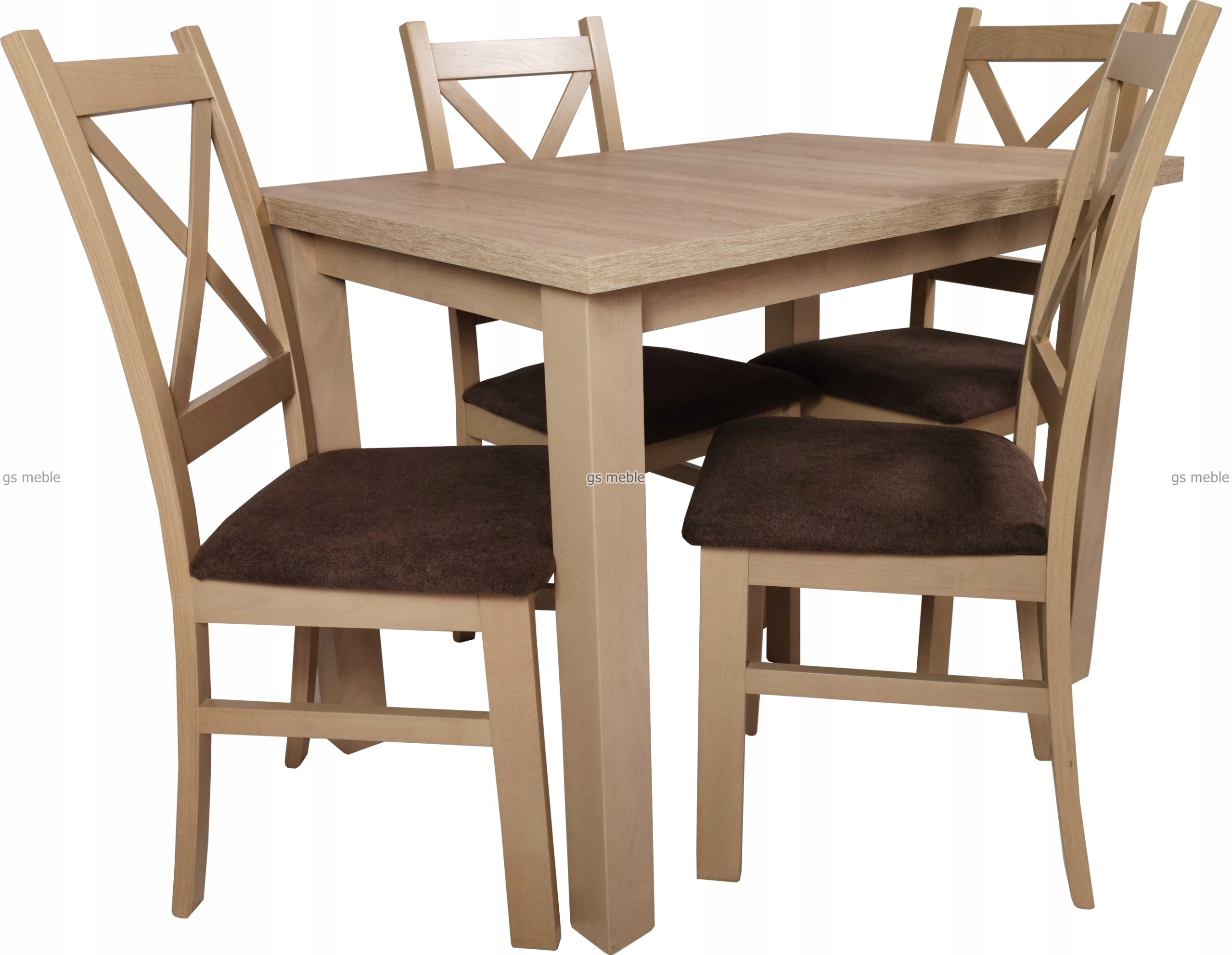 

stół 100x70 i 4 krzesła Skandi do kuchni i jadalni