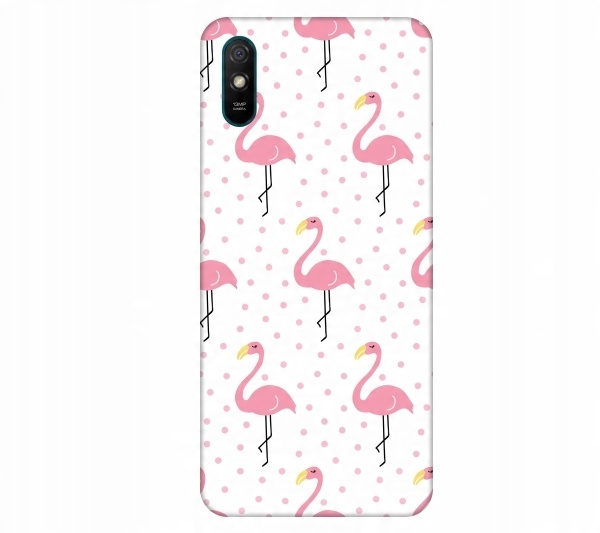 

Etui na telefon Xiaomi Redmi 9A Flamingi róz