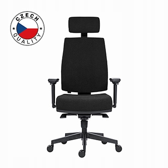 Powerton Ergo Jana Ergonomická kancelárska stolička, Čierna