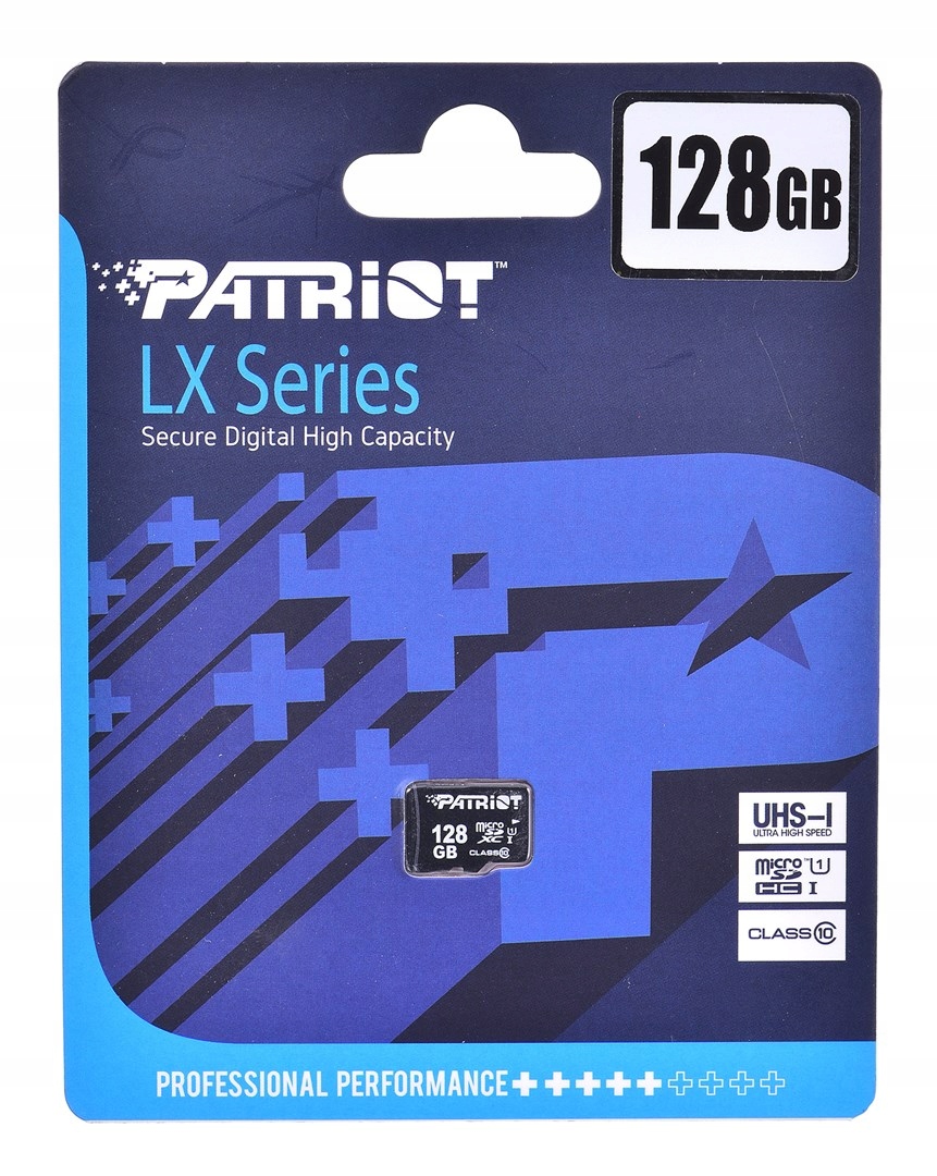 Patriot LX Series microSDHC 128GB Class 10 UHS-I Producent Patriot