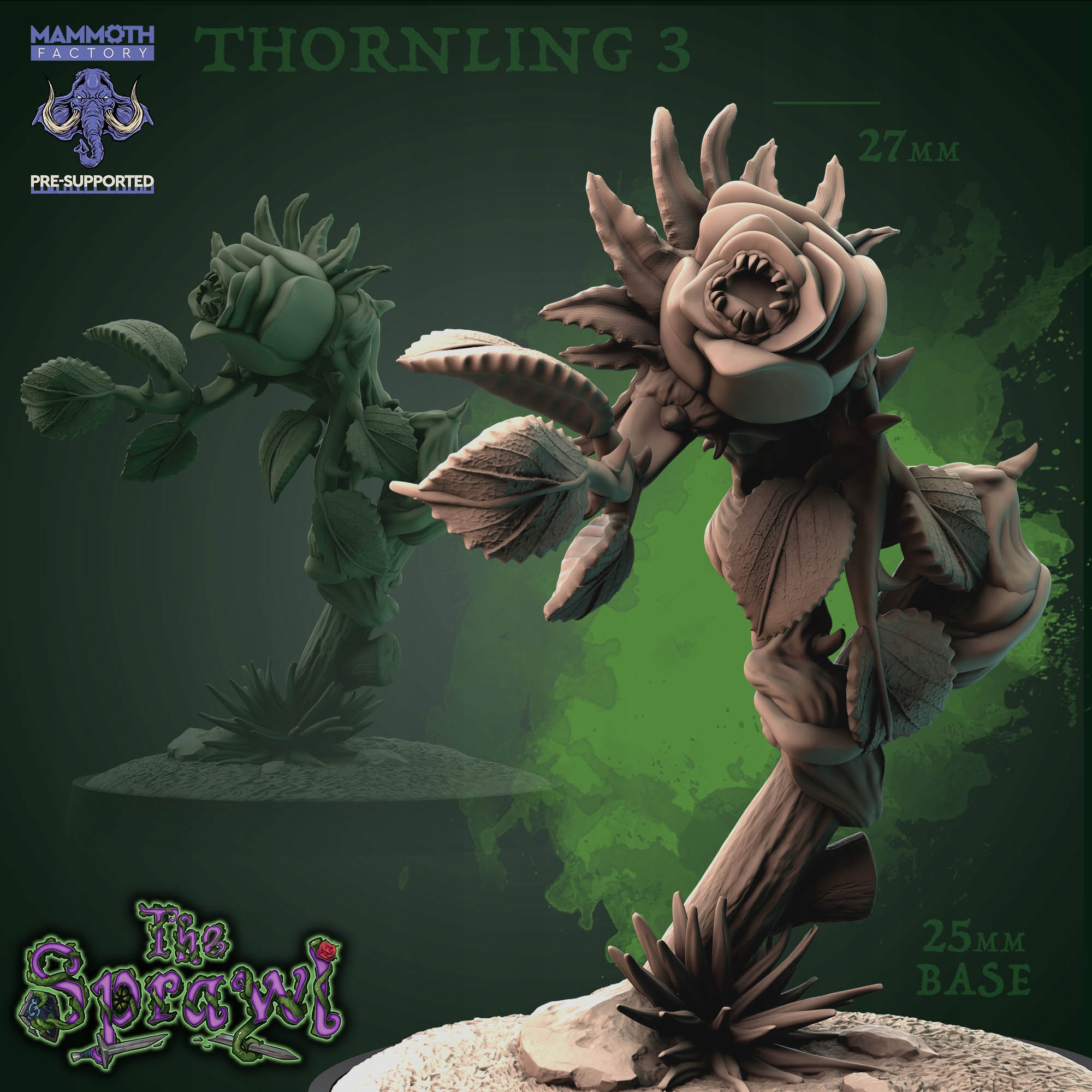 Thornling #3 - Mammoth Factory - Druk 3D