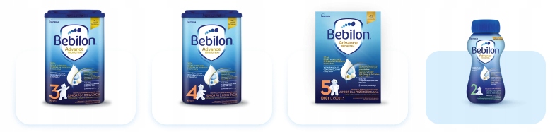 Bebilon 2 Advance Pronutra Mleko następne 1000 g Liczba sztuk w zestawie 1