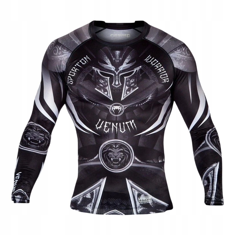 rashguard koszulka venum gladiator 3.0 L Czarny/biały