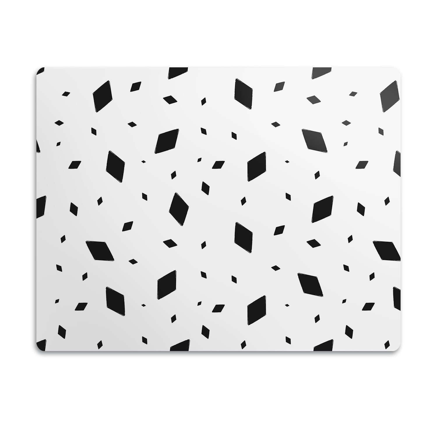 Levně Podložka pro psa pod misku Geometrický motiv 60x40 cm