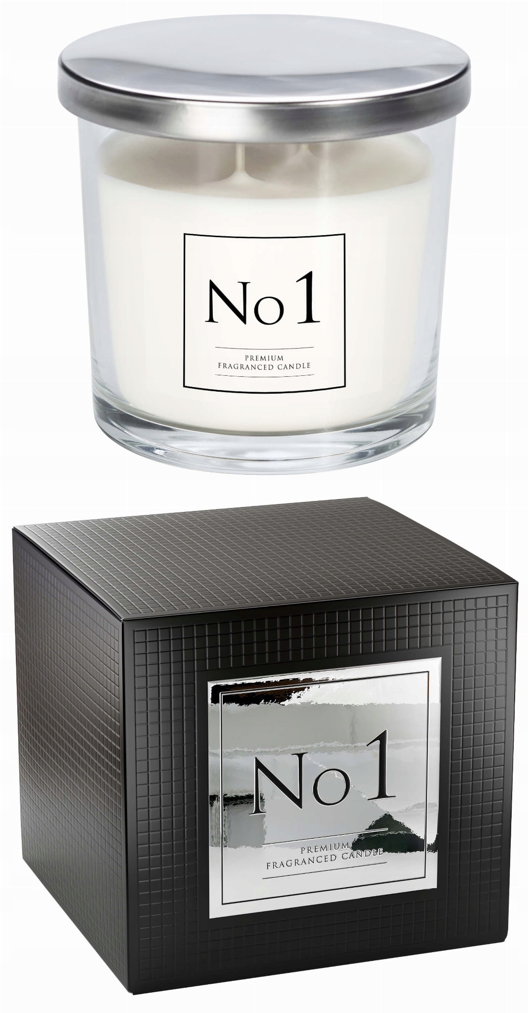 

No1 Świeca świeczki zapachowe z dwoma knotami