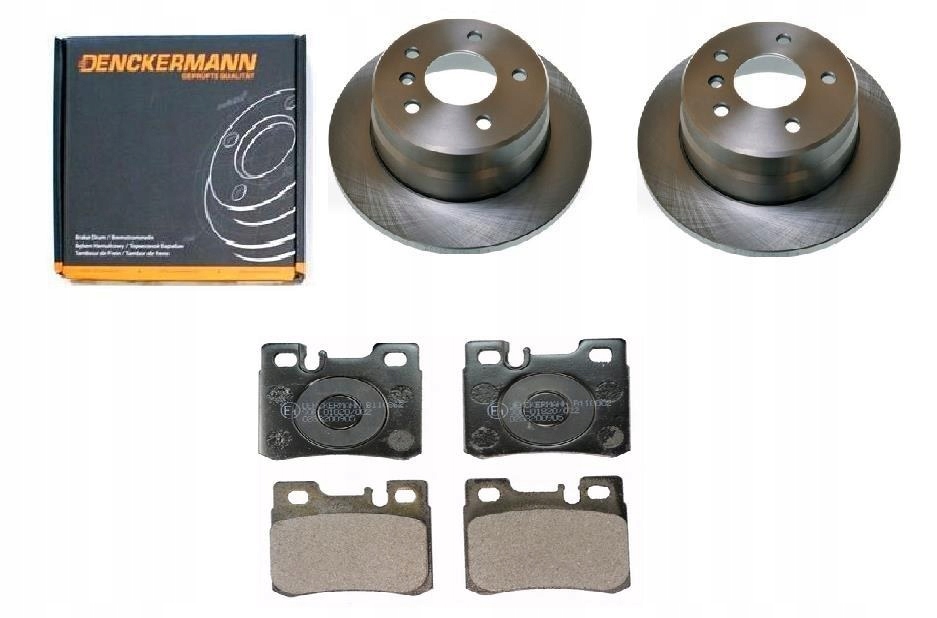 Kotouče Mercedes E Klasa W124 T124 Zadní 278 MM