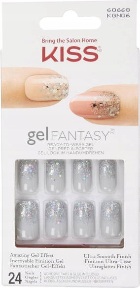 

Kiss sztuczne paznokcie Gel Fantasy KGN06 x24 M