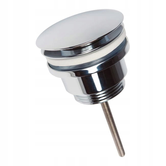 Mosazná Umyvadlová Zátka Klik-klak Automatický Chrom Univerzální