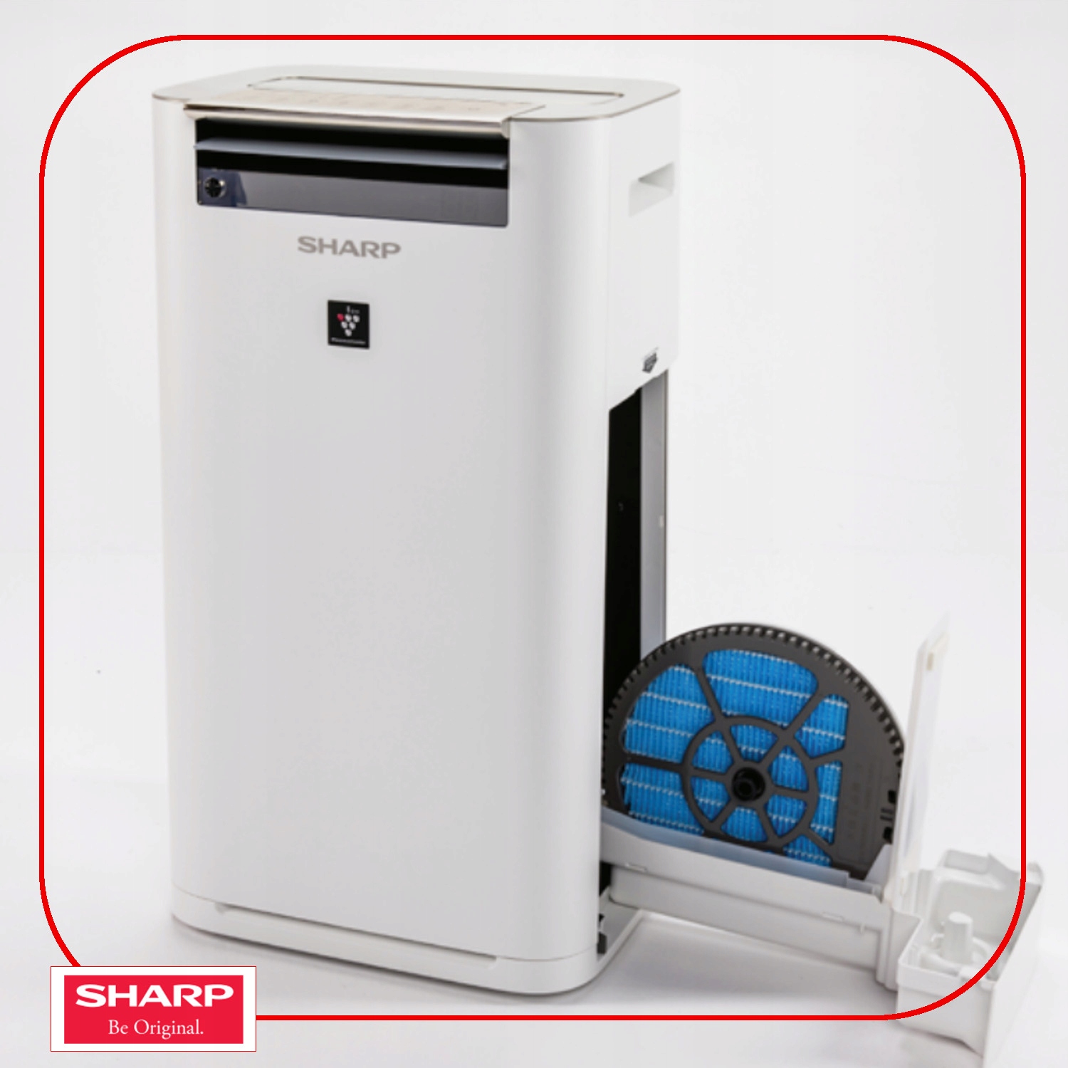 OCZYSZCZACZ POWIETRZA SHARP KC-G60EU-W NAWILŻACZ EWAPORACYJNY DLA ALERGIKÓW Poziom hałasu 24 dB