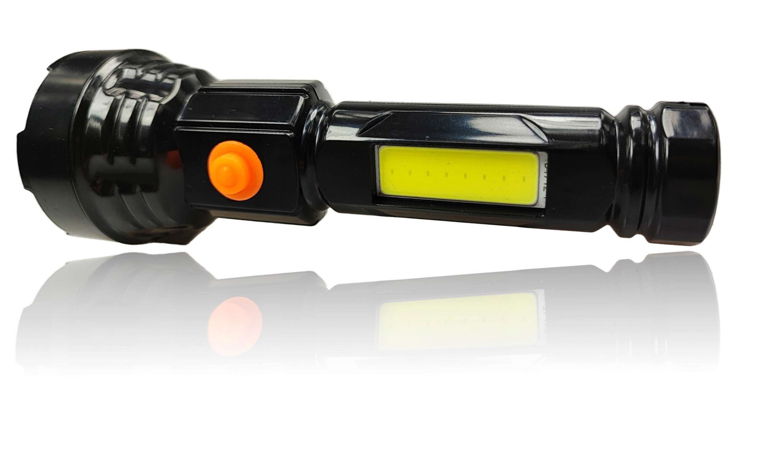 LATARKA LED RĘCZNA USB UNIWERSALNA KIESZONKOWA COB Kod producenta 949