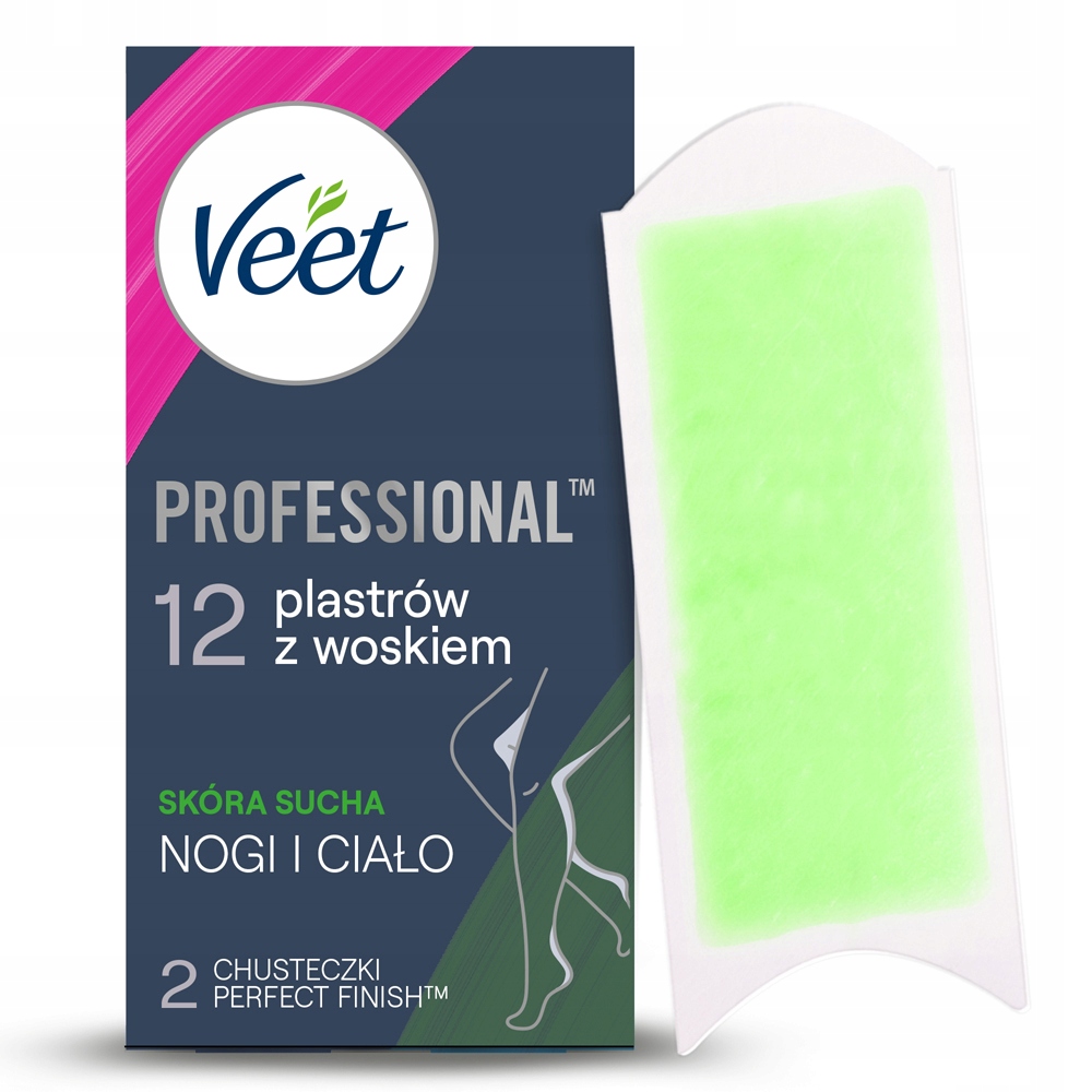 

Veet Professional Plastry do ciała skóra sucha 12