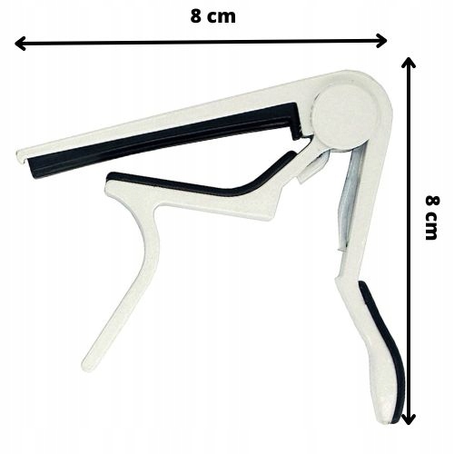 Kapodaster PRO biały metalowy gitara ukulele Kod producenta kapob