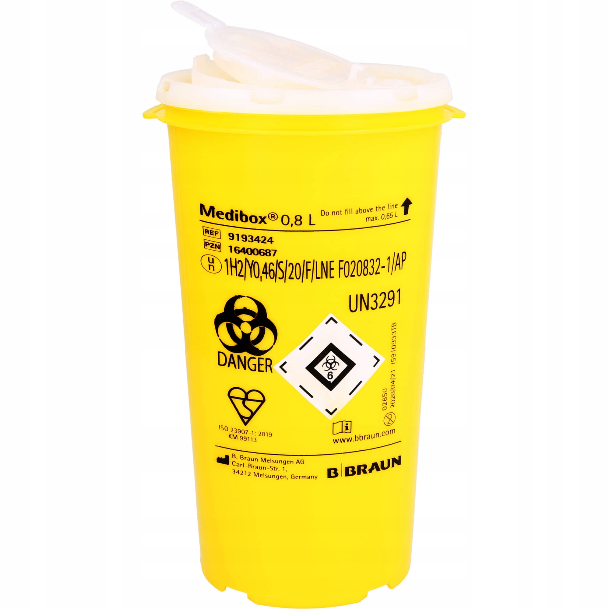 MEDIBOX 0,8 L, 1 Sztuka Kontener