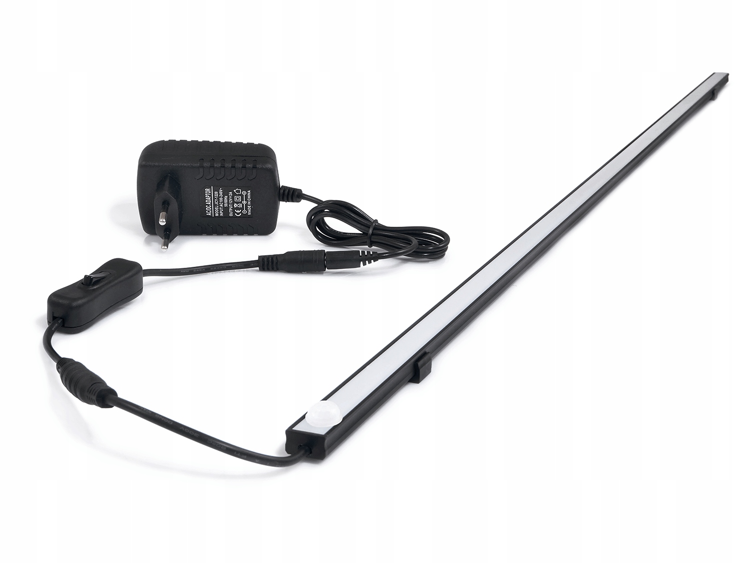 Led Lampa S Senzorem 100 CM Profil Napájecí Zdroj Vypínač 4500K