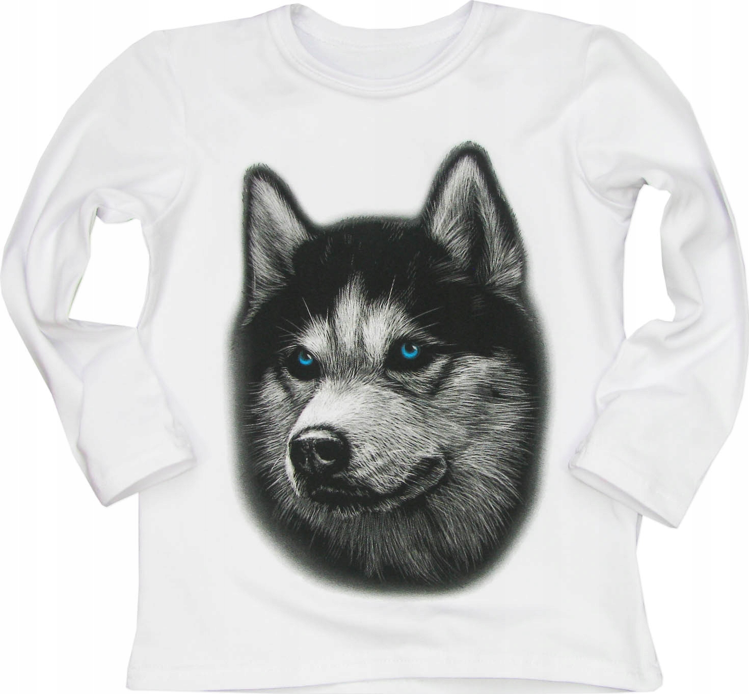

158 Bluzka bawełniana pies Husky Animals for Kids