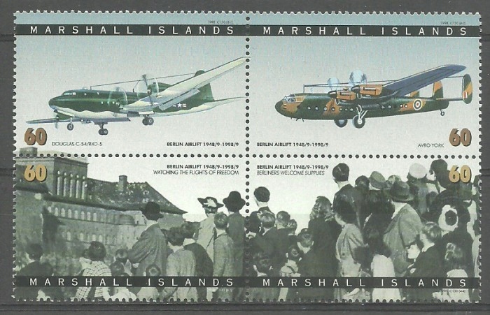 Wyspy Marshalla 1998 Mi 975-978 Czyste **