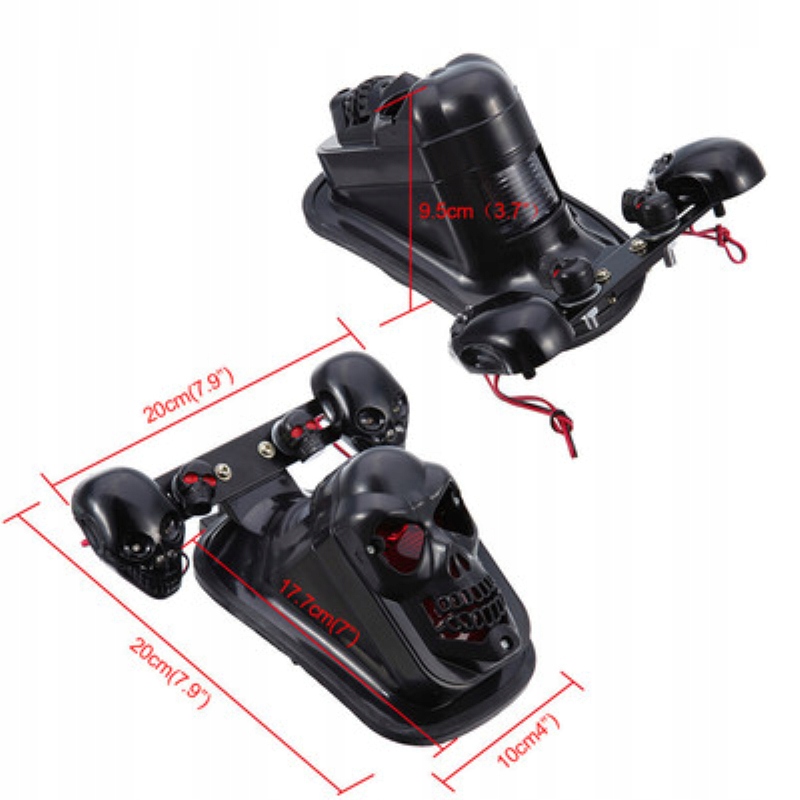 LED motocykl czaszka motor z kierunkowskazem m2 Producent inny