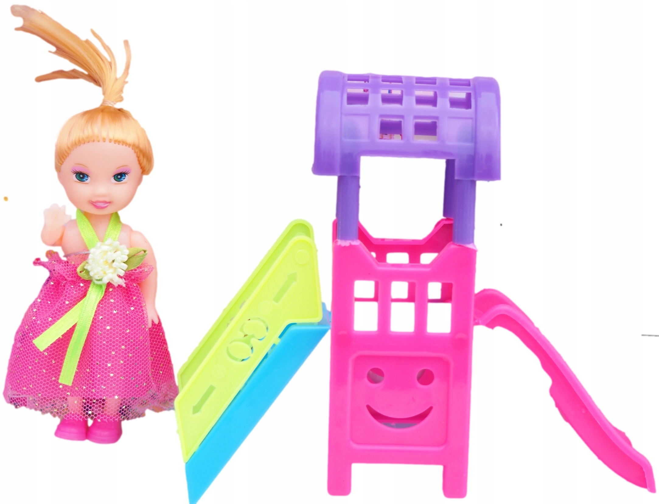 LALECZKA MINI KSIĘŻNICZKA Z AKCESORIAMI LALKA GIRL