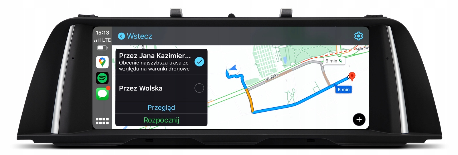 Bmw F10 F11 Rádio Navigace Android Carplay Mapy