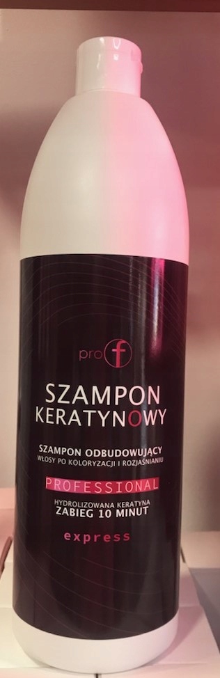 PRO F SZAMPON DO WŁOSÓW KERATYNOWY 1000 ML