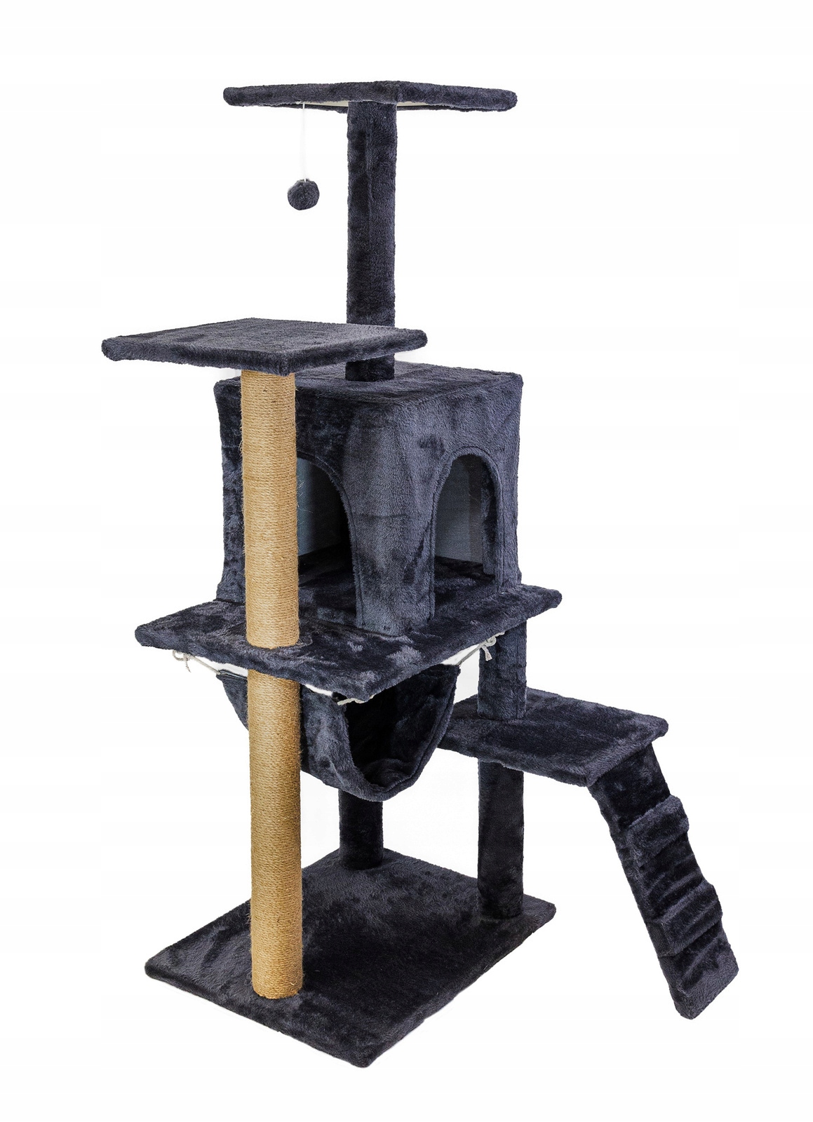 Drapak dla kota 5 poziomowy plac zabaw domek drabinka piłeczka