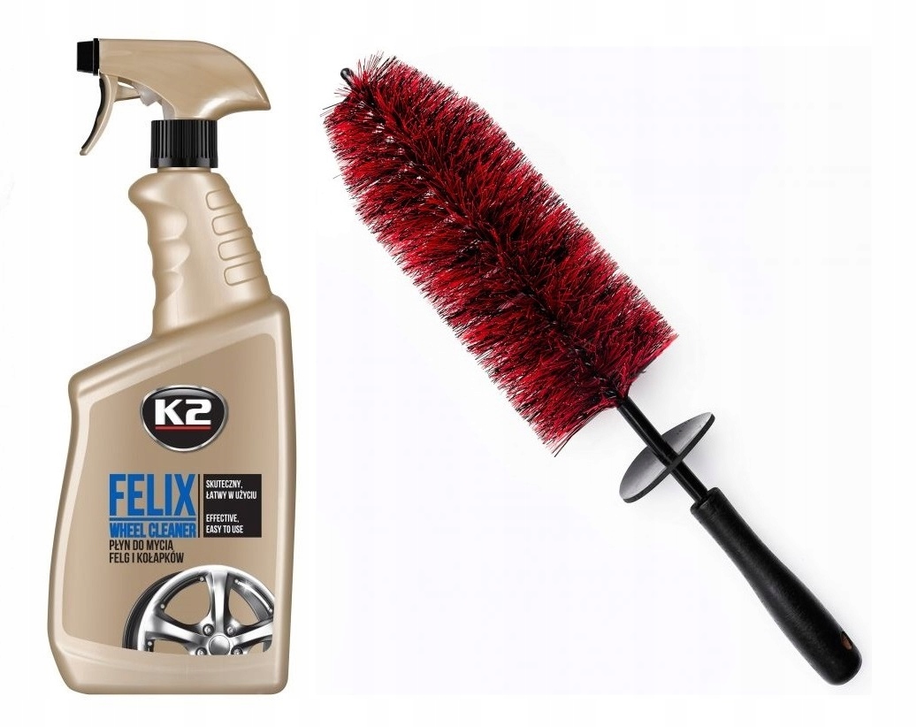 

K2 Felix Płyn Do Mycia Felg I Kołpaków Szczotka
