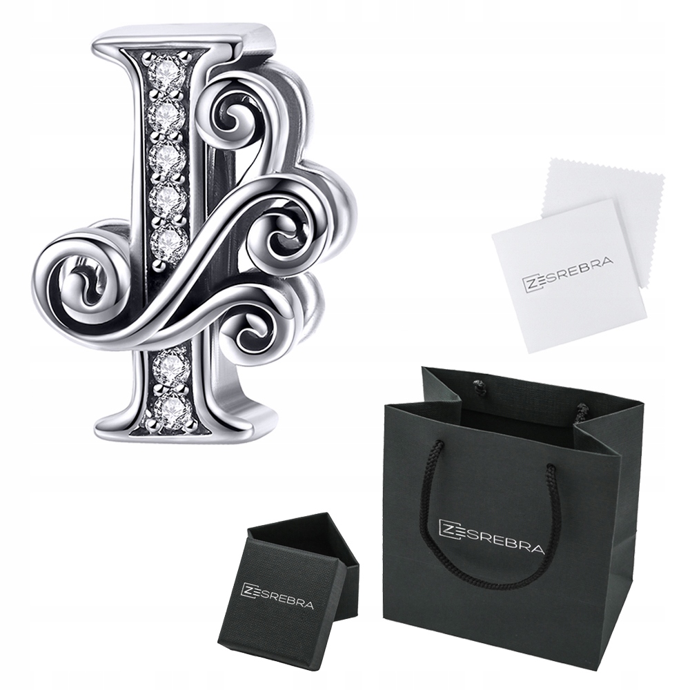 

Charms Litera I do Pandora srebro 925 S925