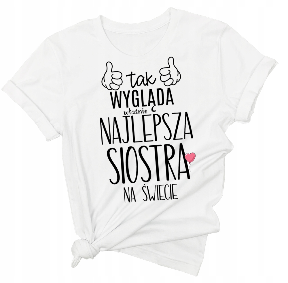 

Koszulka dla siostry przyjaciółki Bff S/m