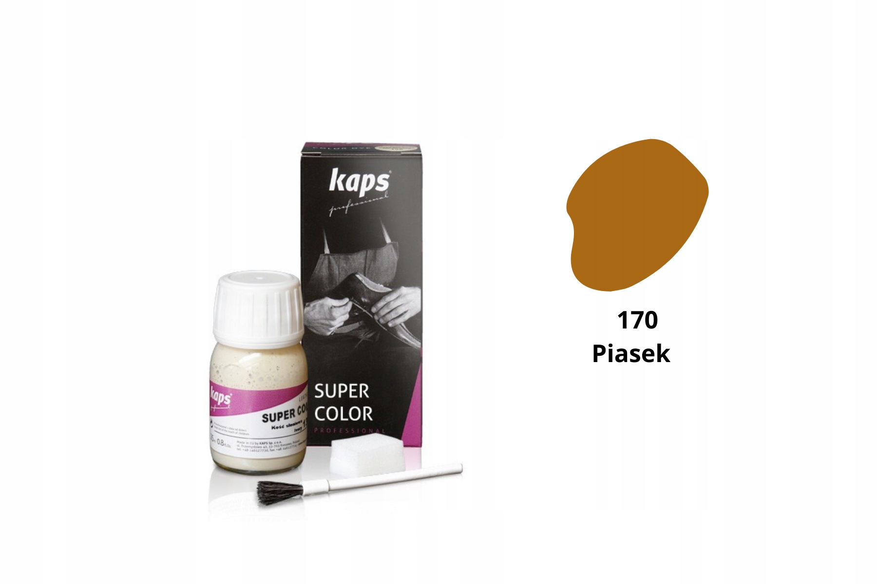 Farba do SKÓR Eko Lakier Super Color Kaps