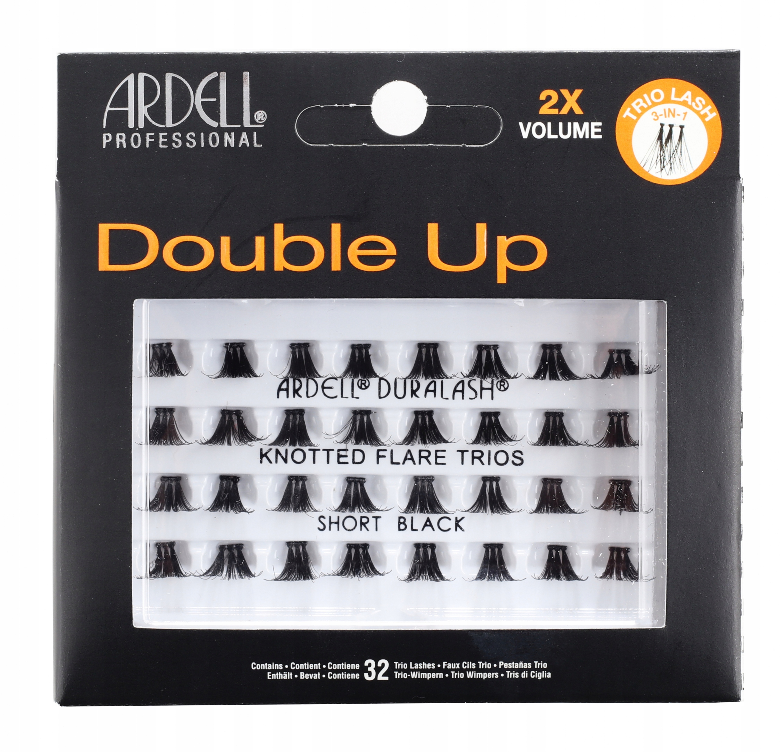 

Ardell Double Up Rzęsy w kępkach Trio Short Black