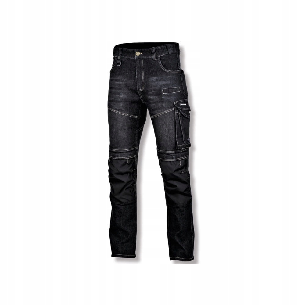 Spodnie jeans czarne strech ze wzmocnieniem Lahti Pro L40517 [Rozmiar XL]