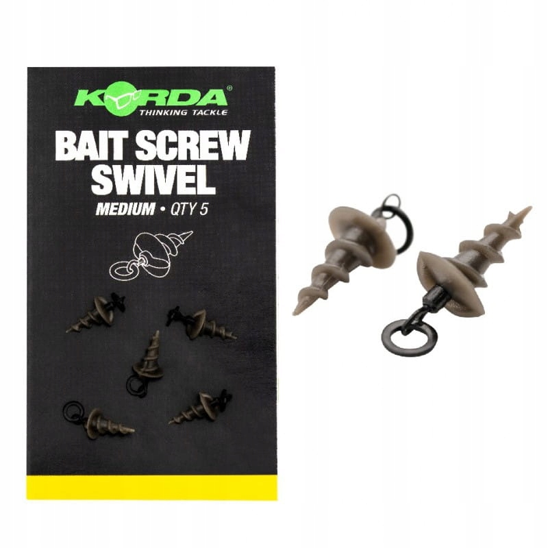 Korda Wkręty Micro Ring Swivel Bait Screw Large