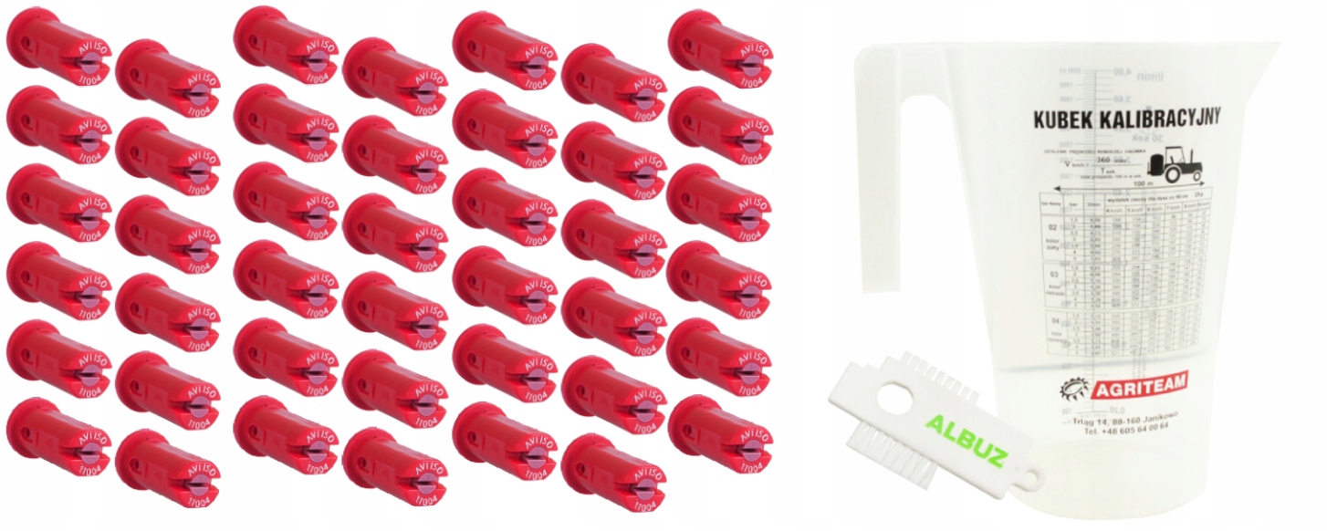 KOMPLET DYSZ NA BELKE 21M AVI 110 04 ALBUZ GRATIS