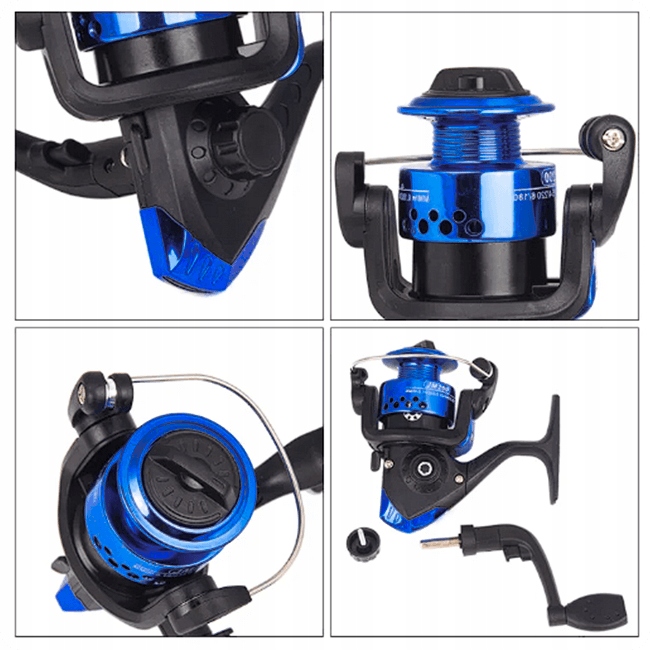 KOŁOWROTEK Z PRZEDNIM HAMULCEM SAHIDO BASIC 200 SPŁAWIK SPINNING FEEDER Model BASIC 200