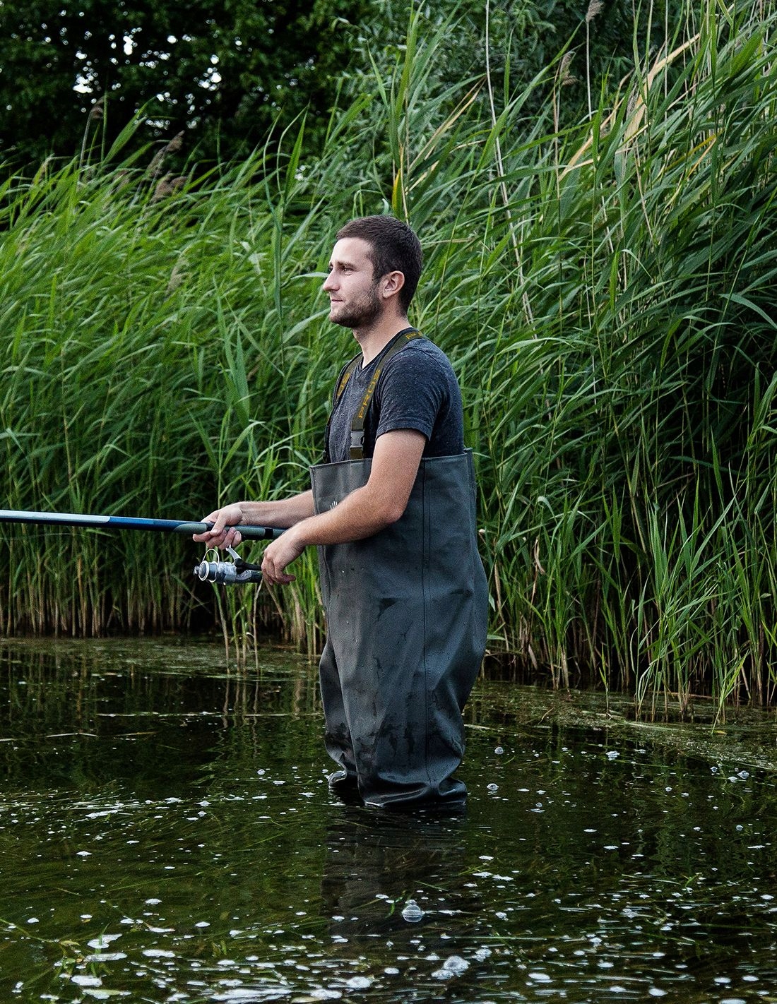 SPODNIOBUTY WODERY ZIELONE PROS SB01 44 Typ z butami